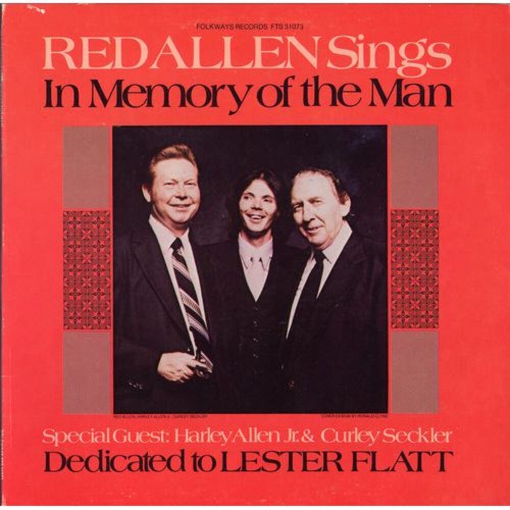 Red Allen - In Memory of the Man: Dedicated to Lester Flatt  CD